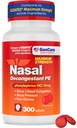 GenCare - Nasal Decongestant (10mg tablety) Fenylefrin HCl (300 tablet per Lahvička) 124; Value Pack Non Drowsy Sinus a Nasal Congestion Relief 124; Nižší sinusový tlak v důsledku alergie nebo onemocnění