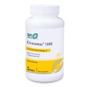 Klaire Labs SFI Health Eicosamax 1000 TG Fish Oil - 1000 mg EPA / DHA per Soft Gel, Ultra Pure Omega33 Fish Oil Pills - Udržitelně sourced - Natural Lemon Flavor for No Fish Burps (60 Softgels)