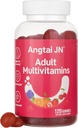 Multivitaminové žvýkačky pro ženy a muže - 13 Vitaminů a minerálů (A, C, D, E, Biotin, kyselina listová, zinek), Vegan Friendly, Podpora imunitního zdraví, Smíšený Berry Flavor, 120 MultiVites Gummies, 60 Den Dodávka