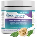 MultiAbsorb ~ Daily Essential, Multi- Nutrient Powder for Optimal Health, Vitamíny, Minerály, Antioxidanty, No Fillers or Preservatives, Natural, Non- GMO, 30 Servings (Neochucené)