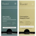 Perelel Conception Support Pack & Men 's Multi Support Pack, Prenatal Multivitamin for Fertility Wellness & Daily Multivitamin for Men' s Wellness, 60 Denní Pill Packs