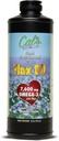 Cal 's Flax Oil, Cold Pressed Flax seed, High in Omega 3 Fatty Acid, Nerafinovaný Flax Seed Oil, Pure Flax Seed Oil Liquid Supplement for Joint, Skin, and Heart Health Support - 32 oz