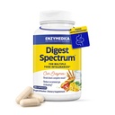 Enzymedica Digest Spectrum, Pokročilé trávicí enzymy pro ženy a muže, Podporuje Digestion a vícenásobné potravinové tolerance, Fast- acting Formule for Gas and Bloating Relief, 240 Kapsle