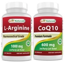 Nejlepší Naturals L- Arginine 1000 mg & CoQ10 600 mg
