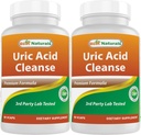 Nejlepší Natural Acid Cleanse Vitamíny pro muže a ženy - 90 Veggie Kapsle (90 Počet (Balení po 2))