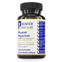 Premier Research Labs Phyto- Iron - Plant Based Iron for Men & Women for Blood Supplementary, Příplatek Curry Leaves, Železné doplňky, Non-Heme Iron, 18mg Iron Per Serving - 120 Vegetariánské kapsle
