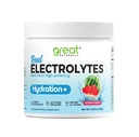 Elektrolyty Prášek Hydratace 124; Real Food High potency CLANE124; Meloun 30 Servings CLANE124; High potence Electrolyte prášek 124; Hydration drink mix CLANE124; Electrolyte Supplement with Draslík Magnesium Calcium