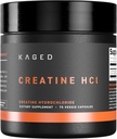 Kaged Creatin HCl Kapsle 124; Neochucené 124; Budování svalů a obnova 124; Patentované Creatin Hydrochloride Formule 124; Vegan, gluten zdarma, Snadno Digestible 124; Dodatky pro muže a ženy 124; 75 Služeb