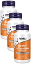 Nyní doplňky, acetyl- L karnitin 500 mg, aminokyselina, mozková a nervová funkce *, 50 Veg kapsle (balení po 3)
