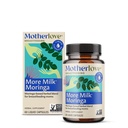 Motherlove More Mléko Moringa (60 Liquid caps) Moringa- Based Lactation Dodatek na podporu dojení prsu - Non- GMO, Organic Herbs, Vegan, Kosher