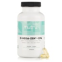O-Mega-Zen3 + EPA Vegan Omega 3 Supplement - Fish Oil Alternative - Premium Marine Algal based Omega33 DHA and EPA Fatty Acids - Karagenan zdarma - 120 Softgels