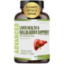 Játra Zdraví Formule a žlučník Support- Játra čištění Detox & Opravy na podporu jater Reew s Artichice Extract, Mléko Thistle, Pampeliška listí. Játra Detox doplňky pro podporu jater.