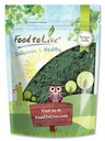 Jídlo pro živé Chlorella Powder, 8 Ounces - Kosher, Syrové zelené řasy, Vegan Superfood, Bulk, čistý Vegan zelený protein, bohaté na vitamíny a minerály, Skvělé pro nápoje, čaje a smoothies