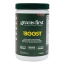 Zelenina První Boost - Plant- based Protein & Balanced Nutrition - Superfood Shake Mix - No Wheat or Soy - Dairy- Free - Vegan - Holandská čokoláda, 12.28 oz.