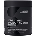 Sport Research Creatine Monohydrát - Získejte Lean Sval, Zlepšit výkon a sílu a podporu cvičení Recovery - 5 g Mikronizované Creatine - 10.58 oz