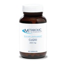 Metabolická údržba CoQ10 Kapsle - 200mg Koenzym Q10 s vitaminem C - Antioxidant, imunitní, Energie + Kardiovaskulární podpora (60 Kapsle)