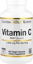 Jezero Avenue vitamin C dodatek Nutrition - Využití kvalifikované C Ascorbic Acid - Imunitní podpora - Podporuje zdravou imunitní odpověď - Vegan Friendly - Gluten Free, Non- GMO - 1000 mg - 365 Veggie