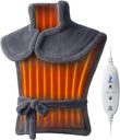 BOB A BRAD Vyhřívací Pad pro úlevu od bolesti zad, FSA Edge-Weighted Electric Heat Pad pro Neck HSA Způsobilé, Rameno & Úplná úleva těla, Rychlé vytápění, ETL Certified, Dárek pro ženy, Rodina 24 "x34"