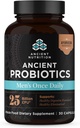 Starověké Nutriční Probiotika pro muže, Starověké Probiotické Muži jednou denně 30ct, Stravovací a imunitní podpora, Bloating, Gas a zácpa Relief, gluten Free, Superfoods Blend, 25 miliard CFU *