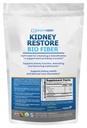 Bio Fiber, Ledviny Cleanse Detox & Opravy - Restorativní Podpora ledvin & Ledviny Dodatek k odstranění odpadu, Ledviny doplněk zdraví - Přidat do čaje pro zdraví ledvin - 2.5 LBS