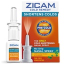 Zicam Cold Remedy No- Drip Nasal Spray s chlazením Menthol & Eucalyptus, Homeopatický, Zinc- Free, Pre- Cold Medicine, Shorts Cold Trvání, 0.5 Ounce