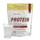 Základní prvky Pea Protein Powder - Very Vanilla CLAS124; Low- carb Plant- Based Vegan Blend - Keto- Friendly and Gluten- Free CLAS124; 20 Servings, 18oz