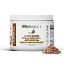 Mikrobiome Breakthrough Opravy Prášek - Čokoláda Flavor - Má Lactobacillus Strains, Bone Broth & Collagen - Zdroj L-glutaminu - Gas & Bloating Relief - Zlepšuje Gut zdraví - 30 Služeb - 150g