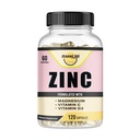 Zinek, Zinek 100mg, Glycinát hořečnatý 150mg, Vitamin D3 5000 IU, Vitamin C 500mg per Serving, Imunitní podpora, Imunitní posilovač, Antioxidant Support