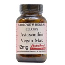 Barlowe 's Bylinné Elixirs Astaxanthin doplňky 124; AstaReal Astaxanthin Vegan Max 12mg 3124; 60 Veggie Kapsle 124; Astaxantina