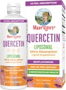 MaryRuth Organics Quercetin Liposomální 124; Liquid Quercetin 500mg CLAS124; Cardiovaskulární zdraví 124; Cell Wellness 124; Ultra Absorpce 124; Bioflavonoid 124; Vegan CLAS124; Gluten Free CLAS124; 15.22 Fl Oz