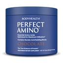 BodyHealth PerfectAmino Powder - BCAA and EAA Powder for Pre and Post Workout - Amino acid Energy Drink for men and women to Support Lean Muscle and Recovery - Chocolate - 30 Servings