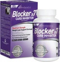 Biologická Labs Carb Blocker X7 - White Ledviny Bean Cheat Pill - Keto- Friendly - Karboxy pilulky pro ženy a muže - Suppressant Appetit pro udržení vaší ideální tělesné hmotnosti (90 Kapsle)