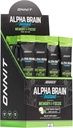ONNIT Alpha Brain Instant - Coconut Lime Flavor - Nootroppic Brain Booster Paměťový dodatek - Podpora mozku pro zaměření, Energie & Clarity - Alpha GPC Choline, Cats Claw, L-Theanine, Bacopa - 30ct