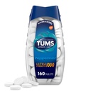 TUMS Ultra síla Žvýkací Antacida Tablety pro Heartburn Relief, Peppermint - 160 Počet