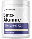 Bucked Up Beta Alanine 300mg Powder, Non- GMO, gluten- Free, Neochucené (100 Služeb)