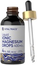Carlyle Ionic Magnesium Liquid Complex 124; 400mg FL124; 4 fl oz FL124; Vegetarian Drops FL124; Non-GMO & gluten Free Supplement FL124; podle Vital Trace