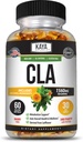 Kaya Naturals CLA Kapsle - Konjugovaná kyselina linolová - Non- GMO & gluten- Free (60 Počet (balení po 1))