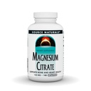 Zdroj Naturals Magnesium Citrát, Podporuje zdraví kostí a srdce * 133 mg - 180 Kapsle