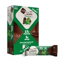 Nugo Slim Dark Chocolate Mint, 18g Vegan Protein, 3g Cukr, 6g Fiber, Low Net Carb, Keto Friendly, Gluten Free, 24 Počet