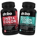 Colon Cleanser Detox Dodatek Kapsle - 15 denní Colon Čistící pilulky & Probiotické Bylinné Čištění - Denní přírodní Bowel Hnací doplňky pro střevní Žaludek Bloating Digestive Gut Podpora