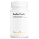 Supersmart - Bacillus Subtilis 3 Billion CFU za den (vysoká účinnost) - Spore Probiotic Supplementary 124; Non- GMO & gluten zdarma - 60 DR Kapsle