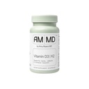 Amy Myers MD Vitamin D3 / K2 10 000 IU Kapsle - Denní doplněk vitaminu pro kostní, imunitní a hormonální podporu zdraví - Zdravá Mindset & Relaxační pomůcka - 30 Kapsle
