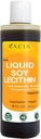 Kacia Pure Soy Lecithin Liquid CLAS124; Vegan Lecithin 8 oz CLAS124; Natural Food Grade Emulsifier & Stabilizátor pro pekárenské zboží a čokolády CLAS124; Lecithin Soy Moisturize in Skin & Hair Cosmetics Creations