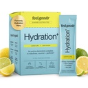 Feel Goods Hydration Hero, 1.000mg Electrolytes Powder, Sugar Free, Magnesium, Organic Aloe Vera, L Theanine, Vitamin C & B12, Non GMO, Keto, Vegan, Electrolyte Packets C124; Lemon Lime, 15 Počet