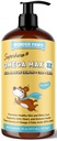 Wonder Paws Fish Oil for Dogs - Omega 3 pro psy z aljašského lososa, Cod & Krill Oil - EPA DHA Fatty Acids - Menší svlékání a svědění - Kůže, kloub, imunitní a srdeční zdraví - tekutý dodatek (16 oz)