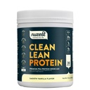 Nuzest - Pea Protein Powder - Clean Lean Protein, Premium Vegan Plant based, Dairy Free, Gluten Free, GMO Free, Přirozeně slazený protein Shake, hladká vanilka, 20 Služení, 1,1 lb