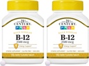 21. století B 12 2500 mcg Sublingvální tablety, 110 Počet (balení po 2)