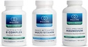 Equilife - Activated B Complex (60 ct.), Full Spectrum Magnesium (180 ct.), Daily Activated Multi- Vitamin (30 Servings)