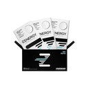ZENERGY Energy Gum - Mint Flavor OF 124; 50mg Caffeine + 35% B6 a 45% B12 Vitamin OF 124; Vegan, 0 Cukr, 0 Calories, 0 Gluten, 0 Aspartam, Non- GMO, Instant Action OF 124; 3 Pack = 24 Počet balení