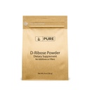 Čisté původní ingredience D- Ribose (8oz) Nutriční dodatek, Non- GMO, gluten- free, bez příchutí